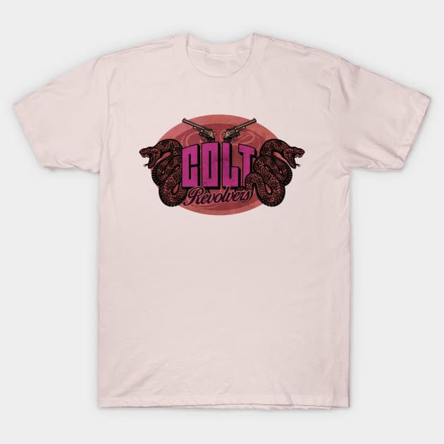 Pink Colt T-Shirt by CTShirts